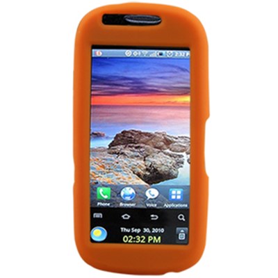 Samsung Compatible Premium Silicone Cover - Orange  11125NZ