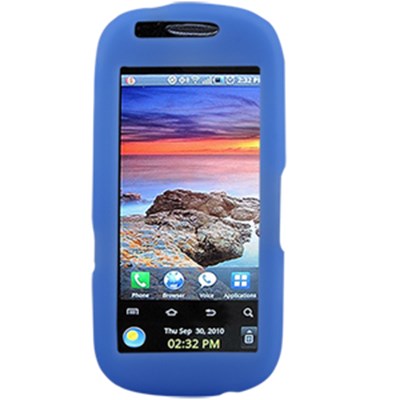 Samsung Compatible Premium Silicone Cover - Blue  11128NZ