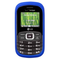LG Compatible Premium Rubberized SnapOn Cover - Blue  11138NZ