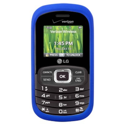 LG Compatible Premium Rubberized SnapOn Cover - Blue  11138NZ