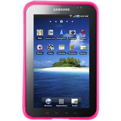 Samsung Compatible Naztech TPU Cover - Transparent Hot Pink  11162NZ