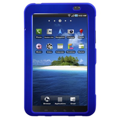 Samsung Compatible Premium Rubberized SnapOn Cover - Blue  11164NZ