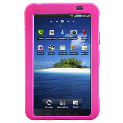 Samsung Compatible Premium Rubberized SnapOn Cover - Hot Pink  11165NZ