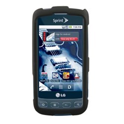 LG Compatible Naztech Premium Rubberized SnapOn Cover - Black  11187NZ