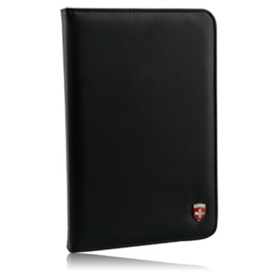 Samsung Compatible Swiss Leatherware Folio - Black  11308NZ