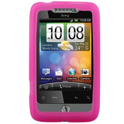 HTC Compatible Naztech Premium Silicone Cover - Pink  11332NZ