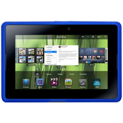 Blackberry Compatible Naztech Premium Silicone Cover - Dark Blue  11366NZ