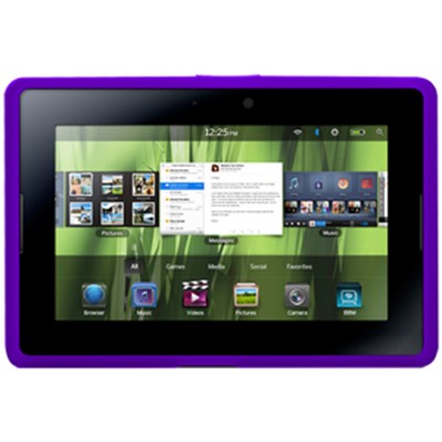 Blackberry Compatible Naztech Premium Silicone Cover - Dark Purple  11367NZ