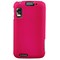 Motorola Compatible Naztech Premium Rubberized Snap-on Case - Hot Pink 11417NZ Image 1