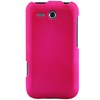 HTC Compatible Premium Rubberized SnapOn Cover - Pink 11424NZ Image 1