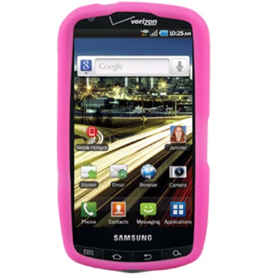 Samsung Compatible Naztech Premium Silicone Skin - Hot Pink 11432NZ