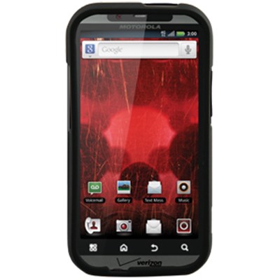 Motorola Compatible Naztech SnapOn Rubberized Cover - Black 11468NZ