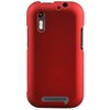 Motorola Compatible Naztech SnapOn Rubberized Cover - Red 11470NZ Image 1