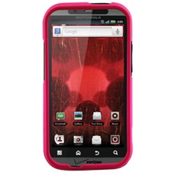 Motorola Compatible Naztech SnapOn Rubberized Cover - Hot Pink 11471NZ