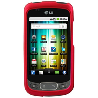 LG Compatible Naztech SnapOn Rubberized Cover - Pink 11482NZ