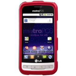 LG Compatible Naztech SnapOn Rubberized Cover - Hot Pink 11487NZ