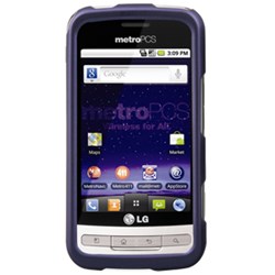 LG Compatible Naztech SnapOn Rubberized Cover - Purple 11488NZ