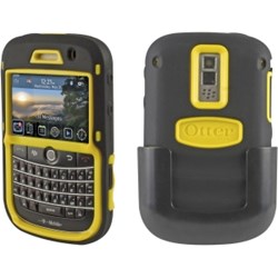 Blackberry Compatible Otterbox Defender Case - Black and Yellow   1937-05-5