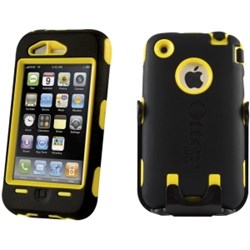 Apple Compatible Defender Case - Black and Yellow  1942-05-5