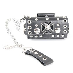 Naztech Rebel Case with Skull  - Black