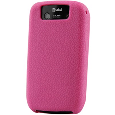 Blackberry Compatible Naztech Silicone Cover - Textured Pink