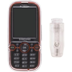 Samsung Compatible Premium Snap-On Case -Clear  306470-SA