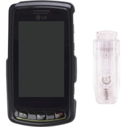 LG Compatible Premium Snap-On Case - Black   307016