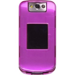 Blackberry Compatible Metallic Snap-On Case - Fuchsia  312263-BL