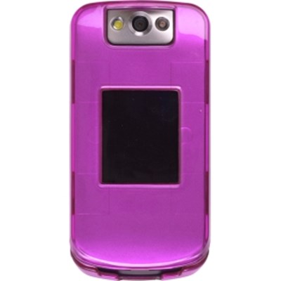 Blackberry Compatible Metallic Snap-On Case - Fuchsia  312263