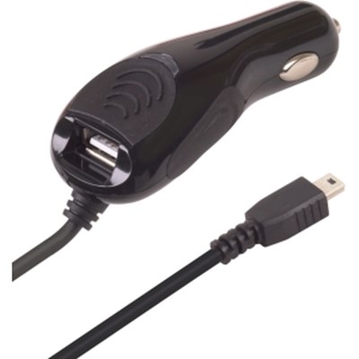 Dual Output Vehicle Power Adapter with USB Port  313335
