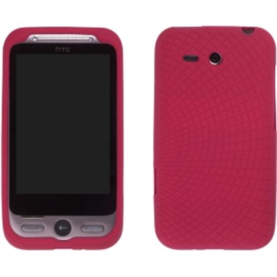 HTC Compatible Premium Silicone Gel - Red 319561