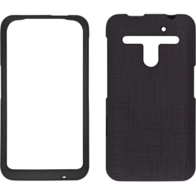 LG Compatible Maze Soft Touch Snap-On Case - Black  366926