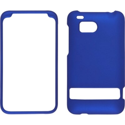 HTC Compatible Premium Soft Touch Snap-On Case - Blue 339222