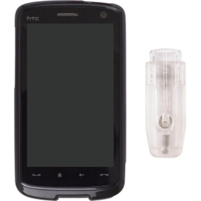 HTC Compatible Snap-On Case - Black   345583