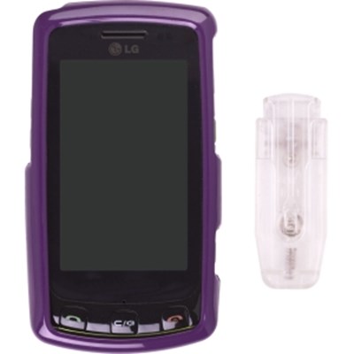 LG Compatible Premium Snap-On Case - Purple  356569