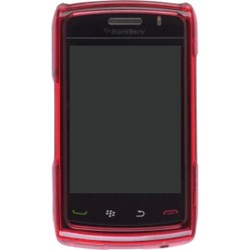 Blackberry Compatible Premium Snap-On Case - Red  357707