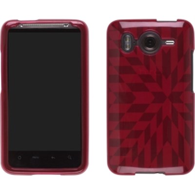 HTC Compatible Premium Dura-Gel Case - Red 358522