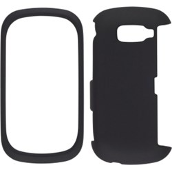 LG Compatible Soft Touch Snap-On Case - Black  359655