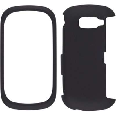 LG Compatible Soft Touch Snap-On Case - Black  359655