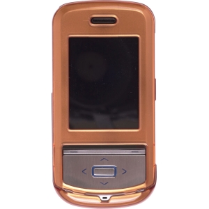 LG Compatible Metallic Snap-On Case - Tangerine  362264-LG
