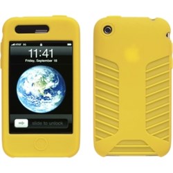 Apple Compatible Premium Silicone Gel - Yellow  364285