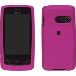 LG Compatible Premium Soft Touch Snap-On Case - Frosted Pink 368932