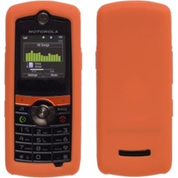 Motorola Compatible Premium Silicone Gel - Orange  373327
