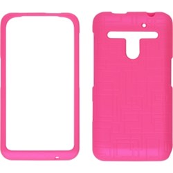 LG Compatible Maze Soft Touch Snap-On Case - Hot Pink 376567