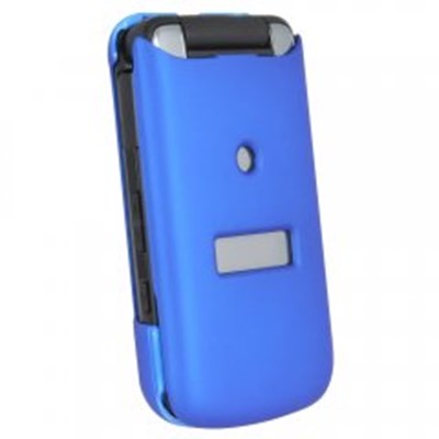 Sanyo Compatible Rubberized Protective Shield - Blue  3810RUBBL