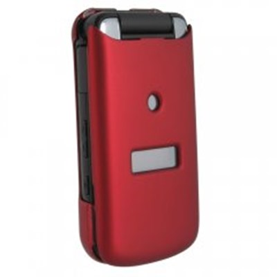 Sanyo Compatible Rubberized Protective Shield - Red  3810RUBRD