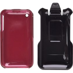 Apple Compatible Super Premium Holster Combo - Black and Red 385705