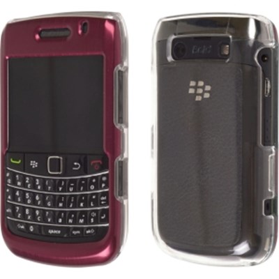 Blackberry Compatible Ventev AlumiSNAP - Burgundy and Clear 387702
