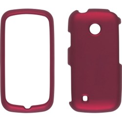 LG Compatible Soft Touch Snap-On Case - Red 388486