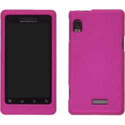 Motorola Compatible Soft Touch Snap-On Case - Hot Pink 389643
